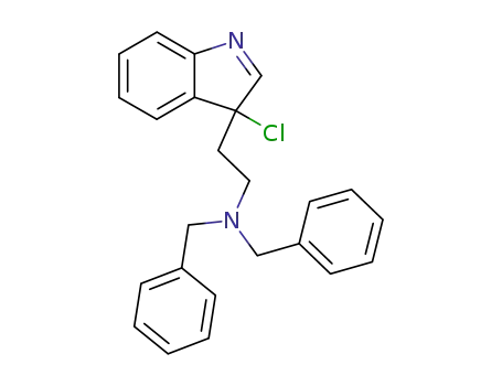 Dibenzyl-[2-(3-chloro-3H-indol-3-yl)-ethyl]-amine