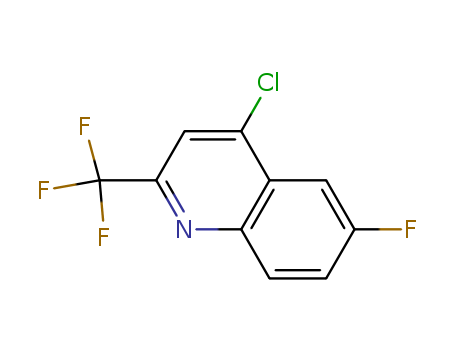 4-Chloro-6-fluoro-2-(trifluoromethyl)quinoline 59611-55-1