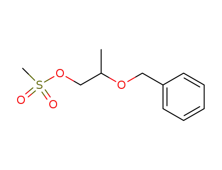1-Propanol, 2-(phenylmethoxy)-, methanesulfonate