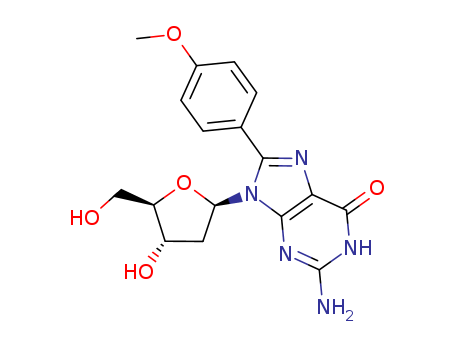 2'-deoxy-8-(4-methoxyphenyl)Guanosine