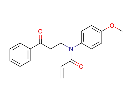 N-(4-methoxyphenyl)-N-(3-oxo-3-phenylpropyl)propenamide