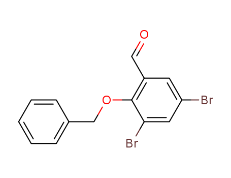 2-(BENZYLOXY)-3,5-DIBROMOBENZALDEHYDE