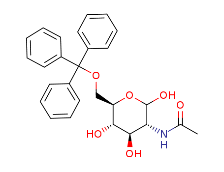 Glucopyranose,2-acetamido-2-deoxy-6-O-trityl-, D- (8CI) cas  6959-53-1