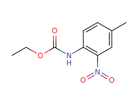 Molecular Structure of 100663-77-2 (ETHYL N-(4-METHYL-2-NITROPHENYL)CARBAMATE)