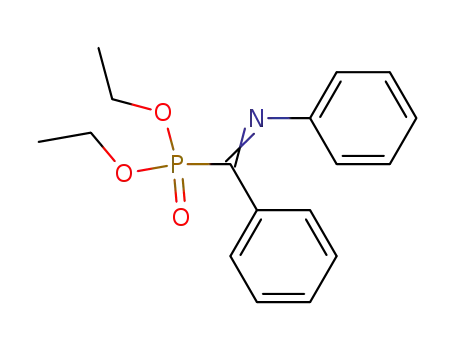 Molecular Structure of 2230-32-2 (Phosphonic acid, [phenyl(phenylimino)methyl]-, diethyl ester)