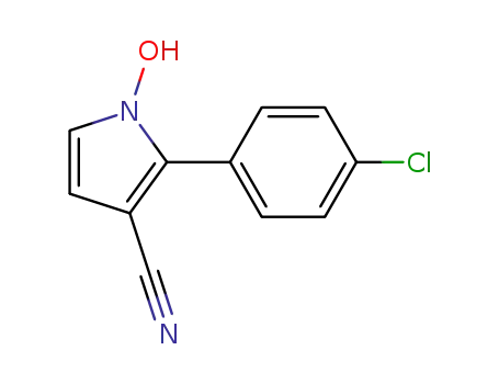 1H-Pyrrole-3-carbonitrile, 2-(4-chlorophenyl)-1-hydroxy-