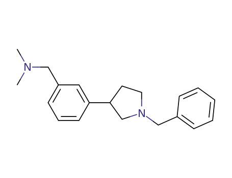 N,N Dimethyl-3-[1-(phenylmethyl)-3-pyrrolidinyl]-benzenemethanamine