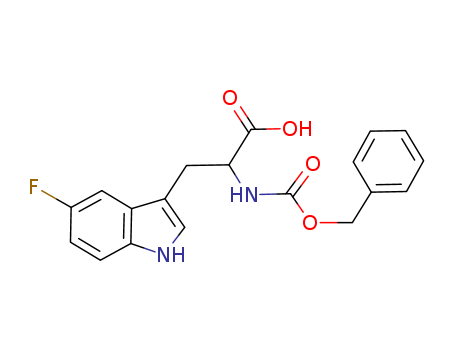 N-Benzyloxycarbonyl-5-fluoro-RS-tryptophan