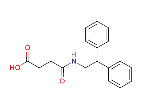 Butanoic acid, 4-[(2,2-diphenylethyl)amino]-4-oxo-