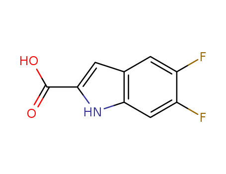 5,6-Difluoroindole-2-carboxylic acid                                                                                                                                                                    (169674-35-5)