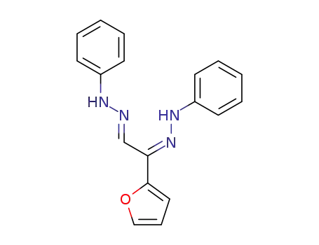 (2E)-2,2'-(1-(furan-2-yl)ethane-1,2-diylidene)bis(1-phenylhydrazine)