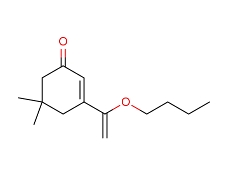 Molecular Structure of 872452-01-2 (3-(1-BUTOXYVINYL)-5,5-DIMETHYLCYCLOHEX-2-ENONE)