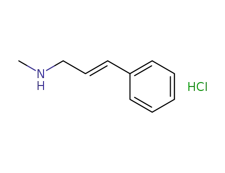 Molecular Structure of 116939-14-1 ((E)-N-Methyl-3-phenyl-2-propen-1-aMine)
