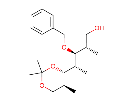 (2S,3S,4S)-3-benzyloxy-2-methyl-4-[(4S,5S)-2,2,5-trimethyl-1,3-dioxolan-4-yl]pentan-1-ol
