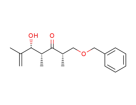 6-Hepten-3-one, 5-hydroxy-2,4,6-trimethyl-1-(phenylmethoxy)-,
(2S,4R,5R)-
