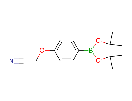 4-CYANOMETHOXY-PHENYLBORONIC ACID, PINACOL ESTER