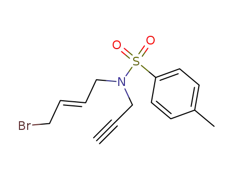 (E)-N-(4-bromo-2-buten-1-yl)-4-methyl-N-(2-propyn-1-yl)-benzenesulfonamide
