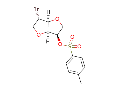 (3R,3aS,6S,6aS)-6-bromohexahydrofuro[3,2-b]furan-3-yl 4-methylbenzenesulfonate