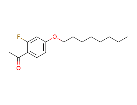1-(2-fluoro-4-octoxyphenyl)ethanone