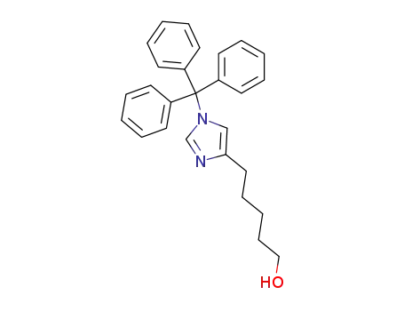 1H-Imidazole-4-pentanol, 1-(triphenylmethyl)-