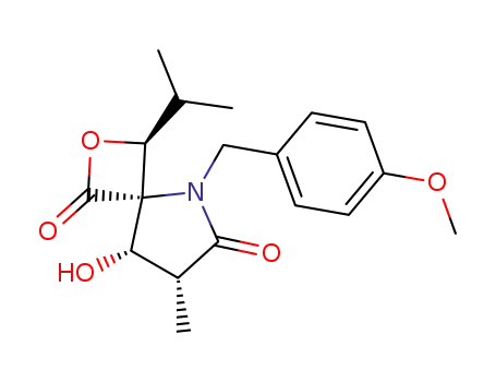 (3S,4S,7R,8S)-8-Hydroxy-3-isopropyl-5-(4-methoxy-benzyl)-7-methyl-2-oxa-5-aza-spiro[3.4]octane-1,6-dione