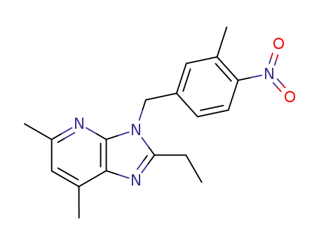3H-Imidazo[4,5-b]pyridine,
2-ethyl-5,7-dimethyl-3-[(3-methyl-4-nitrophenyl)methyl]-