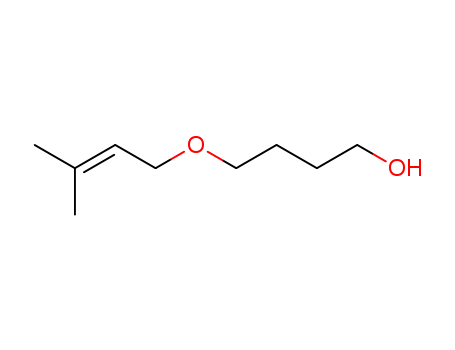 Molecular Structure of 118433-87-7 (1-Butanol, 4-[(3-methyl-2-butenyl)oxy]-)