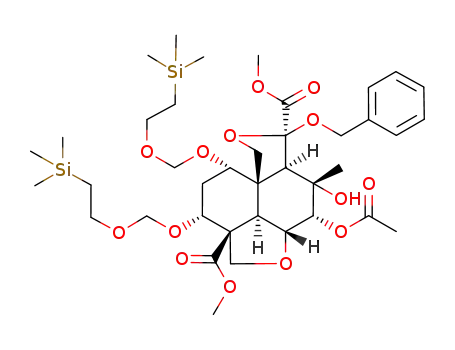 C<sub>39</sub>H<sub>62</sub>O<sub>14</sub>Si<sub>2</sub>