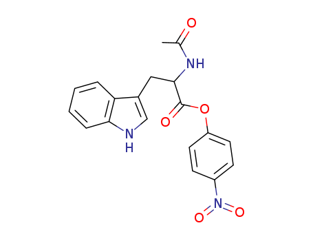 Tryptophan, N-acetyl-, p-nitrophenyl ester, DL- cas  1990-34-7