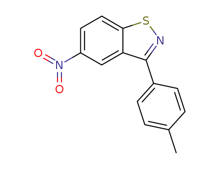 1,2-Benzisothiazole, 3-(4-methylphenyl)-5-nitro-