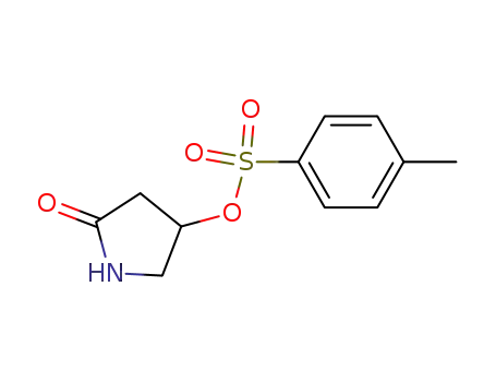 Molecular Structure of 97899-28-0 (2-Pyrrolidon-4-yl p-Toluenesulfonate)