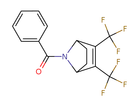 N-benzoyl-2,3-bis(trifluoromethyl)-7-azabicyclo<2.2.1>-2-heptene