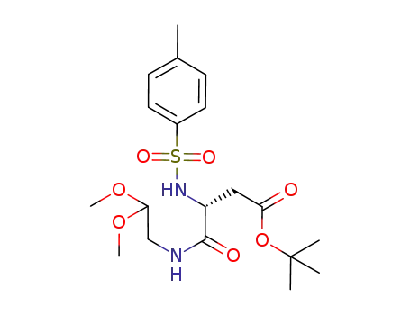 (R)-tert-butyl 4-(2,2-dimethoxyethylamino)-3-(4-methylphenylsulfonamido)-4-oxobutanoate