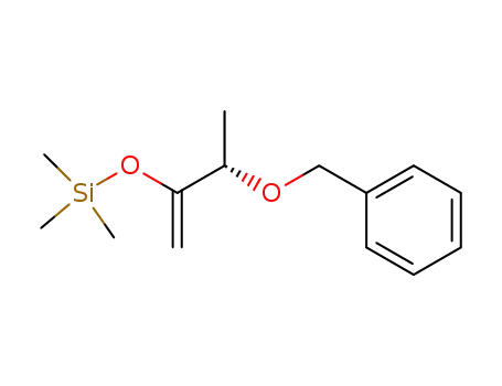 (-)-(S)-trimethyl-<<1-<(phenylmethoxy)ethyl>ethenyl>oxy>silane