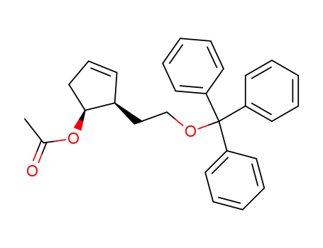 dl-cis-2-(2-acetoxycyclopent-4-enyl)ethanol triphenylmethyl ether