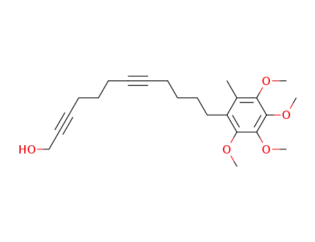 1-(12-hydroxydodeca-5,10-diynyl)-2,3,4,5-tetramethoxy-6-methylbenzene