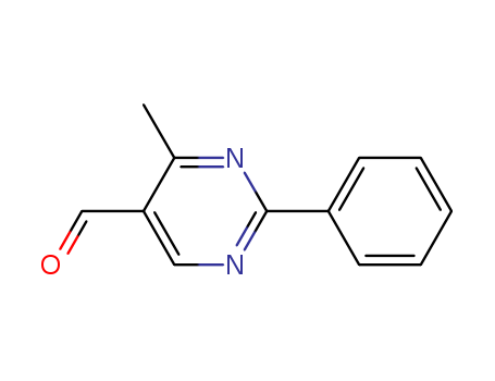 5-Pyrimidinecarboxaldehyde,4-methyl-2-phenyl-