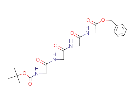 Glycine, N-[(1,1-dimethylethoxy)carbonyl]glycylglycylglycyl-,
phenylmethyl ester