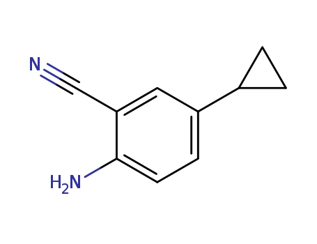 Benzonitrile,  2-amino-5-cyclopropyl-