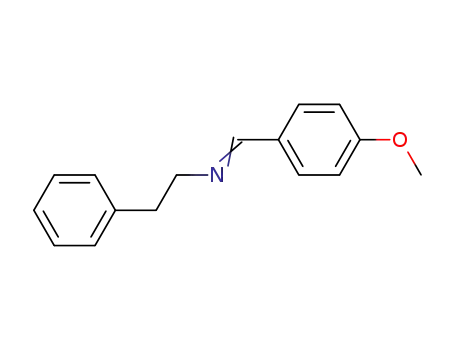 Benzeneethanamine, N-[(4-methoxyphenyl)methylene]-