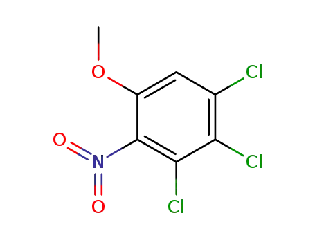 2-nitro-3,4,5-trichloroanisole