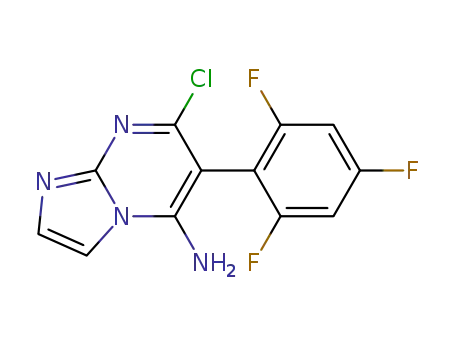 Imidazo[1,2-a]pyrimidin-5-amine, 7-chloro-6-(2,4,6-trifluorophenyl)-