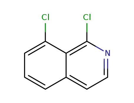 Molecular Structure of 848841-64-5 (1,8-Dichloroisoquinoline)