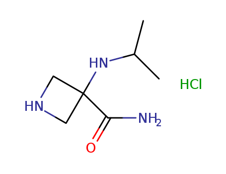 3-(Isopropylamino)azetidine-3-carboxylic acid amide hydrochloride
