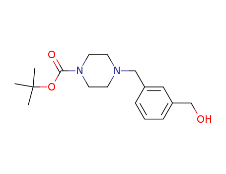 TERT-BUTYL 4-[3-(HYDROXYMETHYL)BENZYL]TETRAHYDRO-1(2H)-PYRAZINECARBOXYLATE