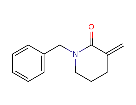 Molecular Structure of 50586-10-2 (1-BENZYL-3-METHYLENE-PIPERIDIN-2-ONE)
