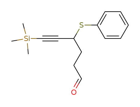 4-Phenylsulfanyl-6-trimethylsilanyl-hex-5-ynal