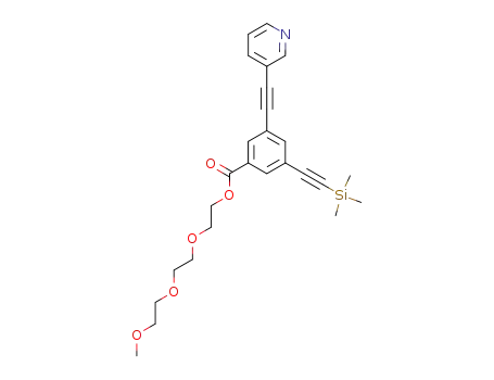 3-ethynylpyridine-(C<sub>6</sub>H<sub>3</sub>(COO-Tg)-trimethylsilyl