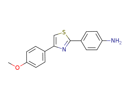4-(4-(4-methoxyphenyl)thiazol-2-yl)aniline