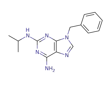 6-Amino-9-benzyl-2-(isopropylamino)purine